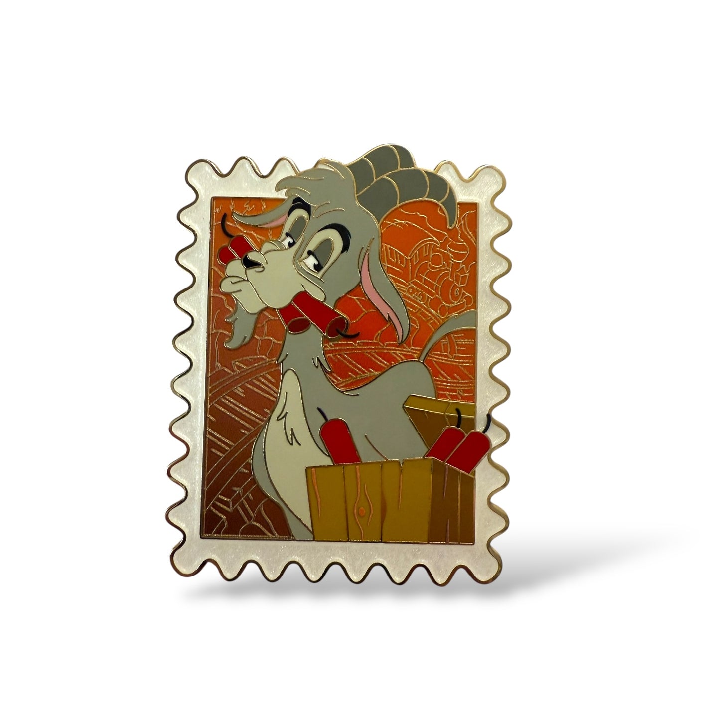 WDI Disney Park Stamps Big Thunder Mountain Billy Goat Pin