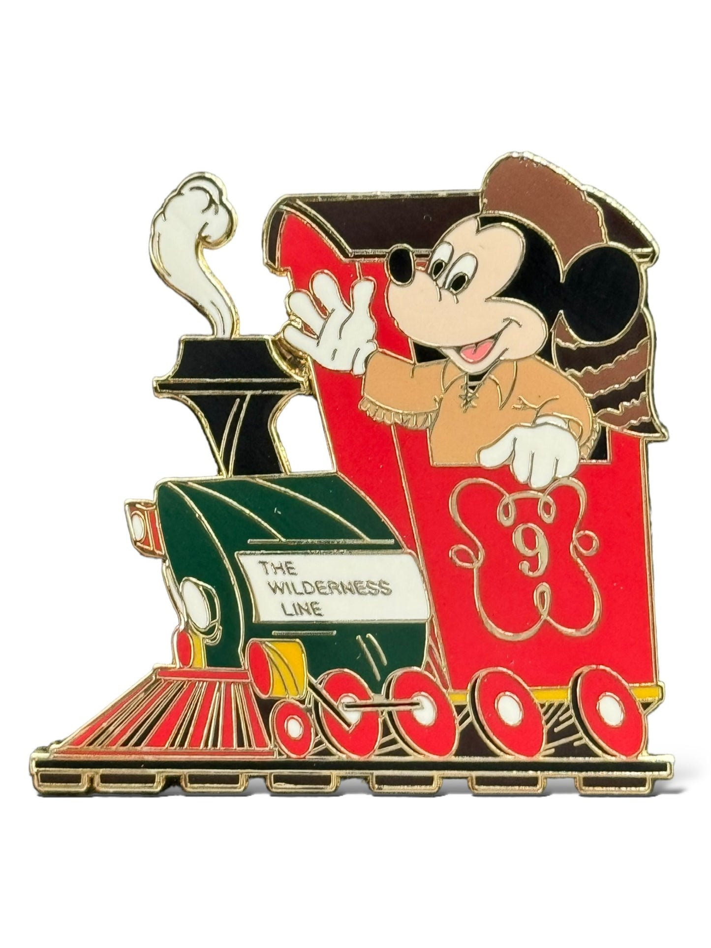 WDW The Florida Project Mickey Fort Wilderness Railroad Postcard Pin