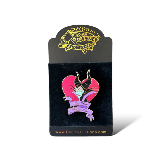 Disney Auctions Villains Be My Valentine Maleficent Pin
