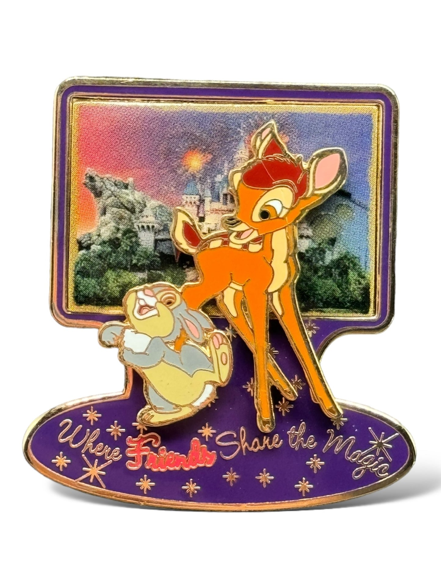 DLR Where Friends Share the Magic Bambi and Thumper Pin