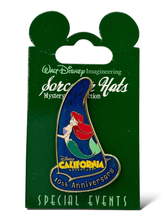WDI Mystery Sorcerer Hats California Adventure 10th Anniversary Pin