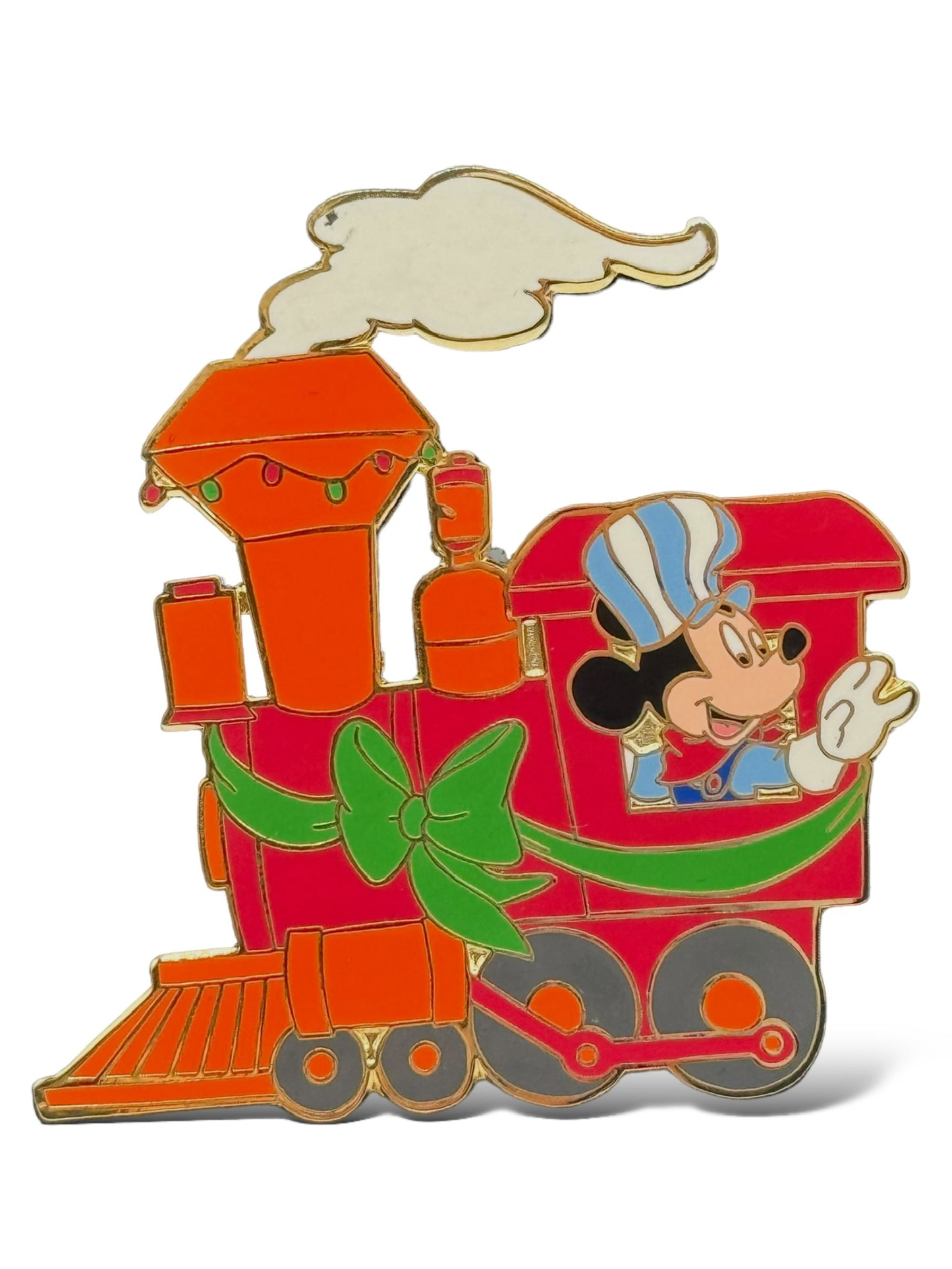 Disney Auctions Fab 5 Christmas Train Mickey Pin