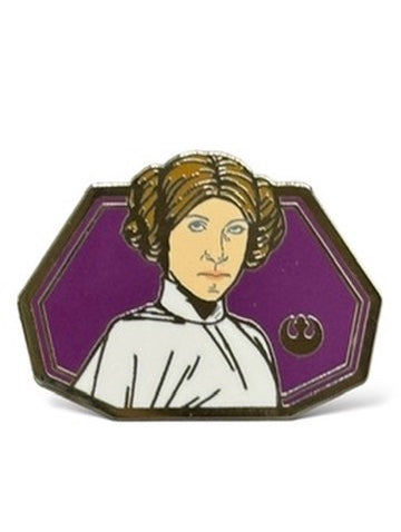Cast Lanyard Star Wars Heroes Princess Leia Hidden Mickey Pin