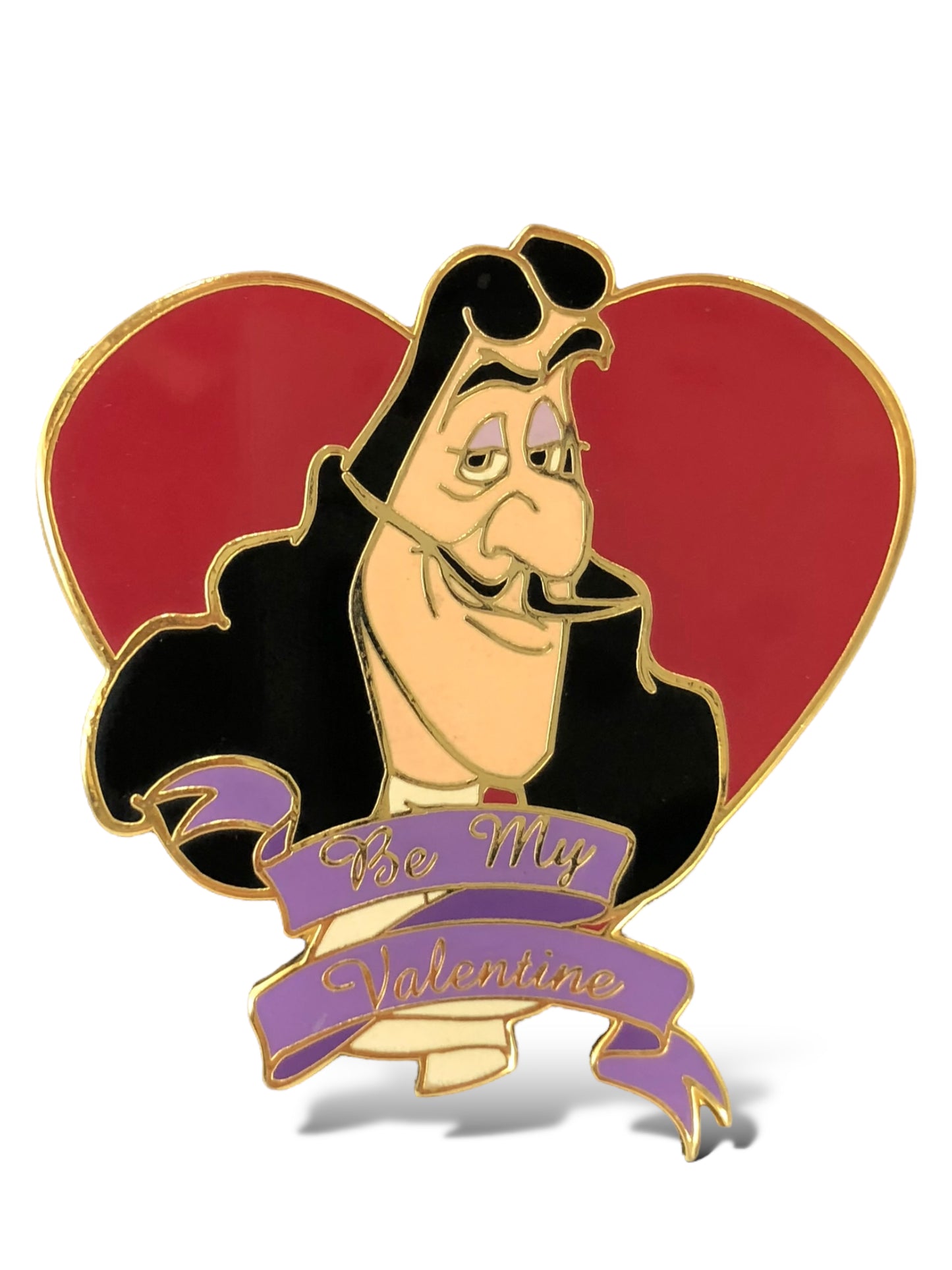 Disney Auctions Villains Be My Valentine Captain Hook Pin