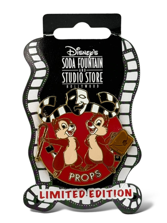 DSSH Characters Film Crew Chip n' Dale Pin