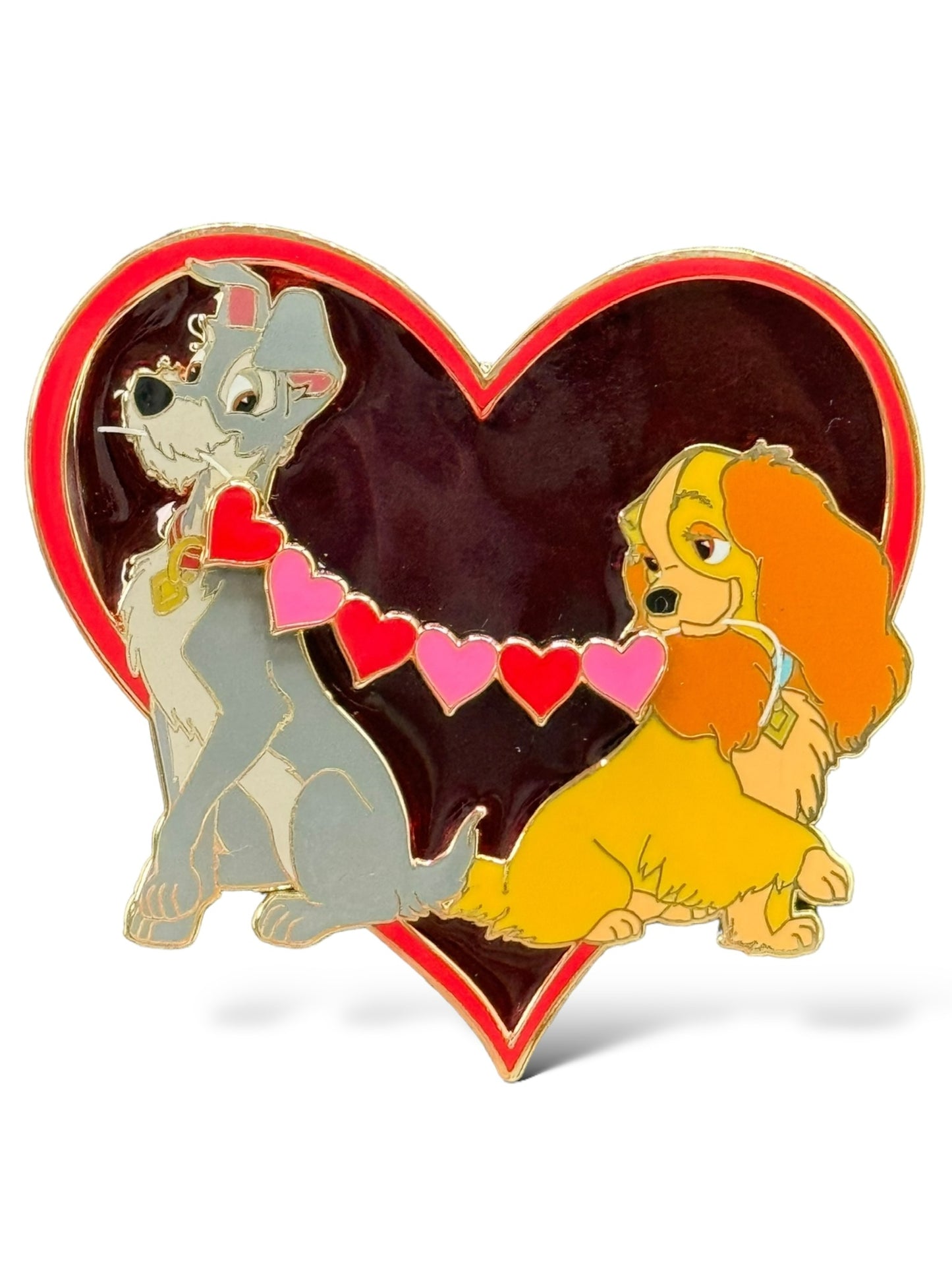 DSSH Love Is In The Air Lady and The Tramp Pin