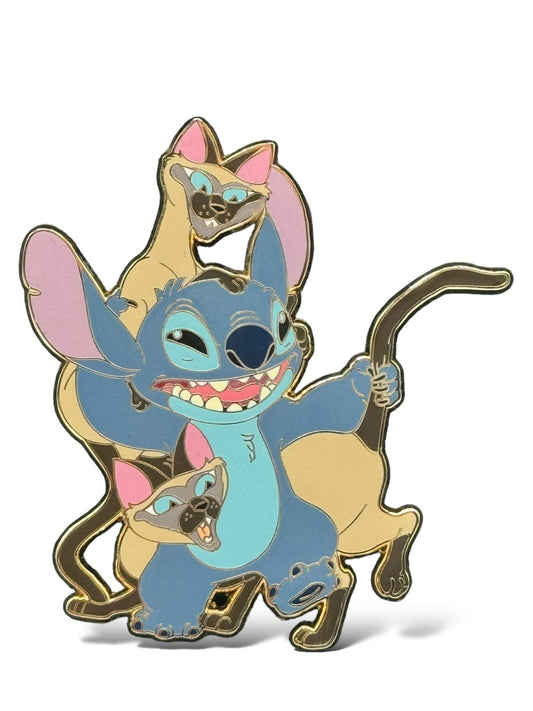 Disney Shopping Stitch vs. Villains Si Am Pin