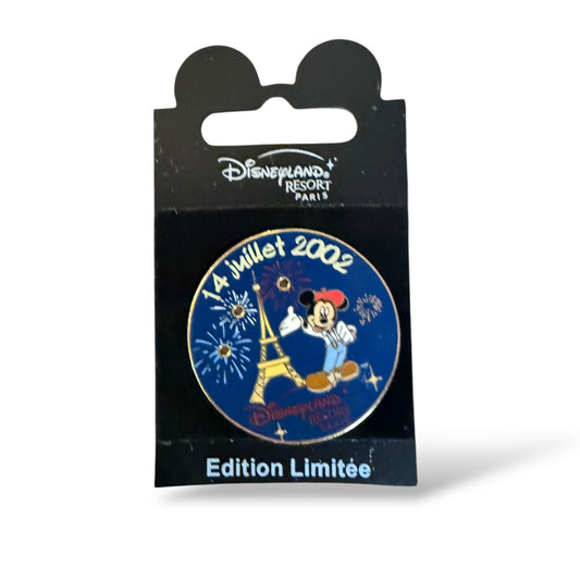 DLRP Mickey and Eiffel Tower Bastille Day 2002 Pin