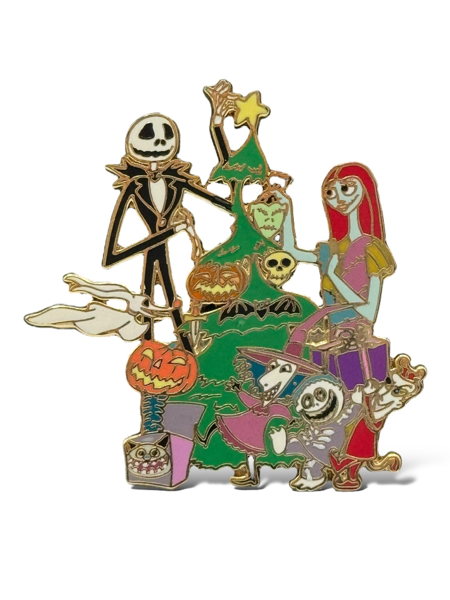 Disney Shopping Home For The Holidays Jack and Sally Pin