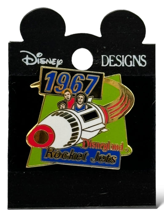 DLR 1998 Attractions Rocket Jets Pin