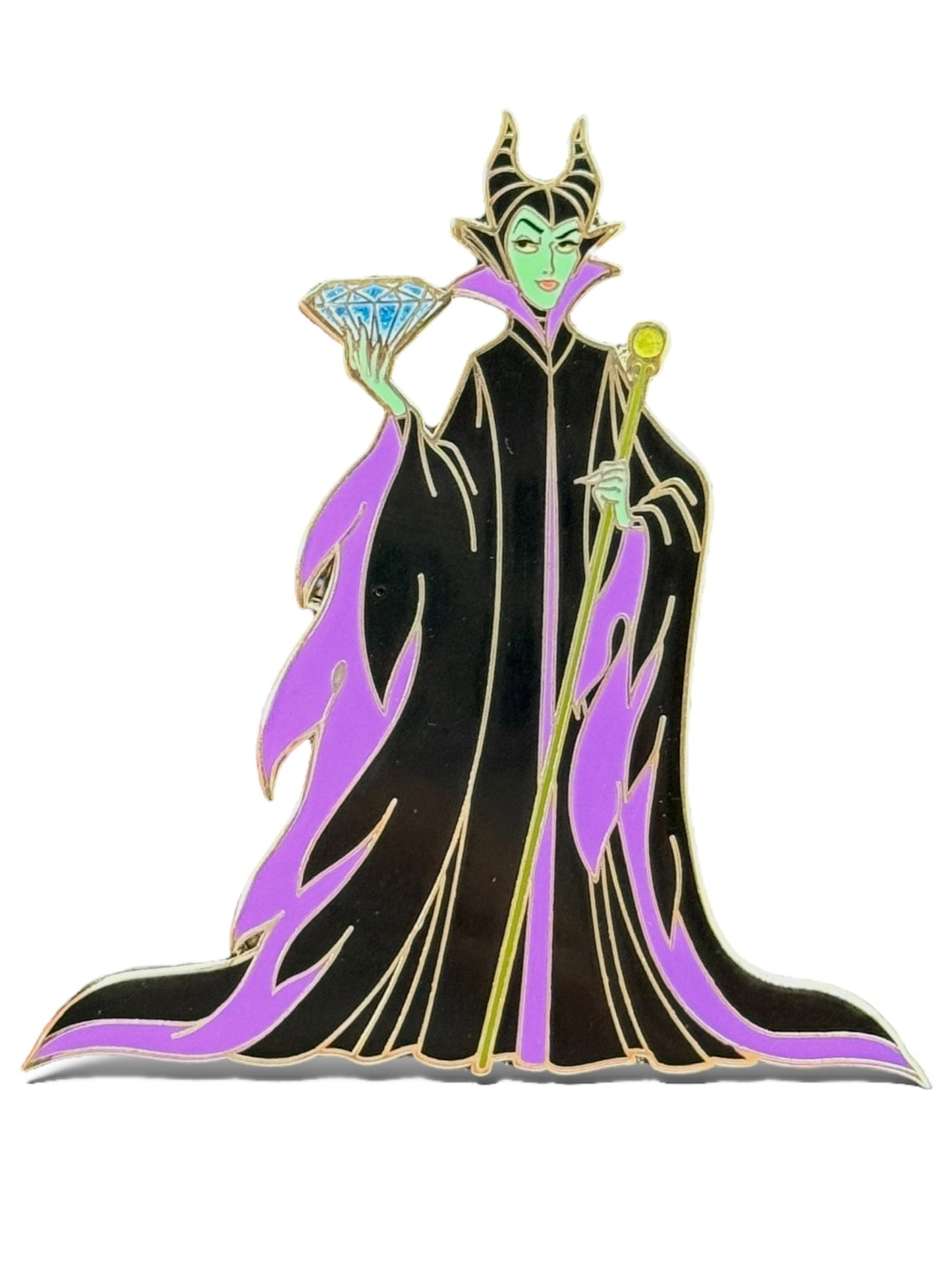 WDI Diamond Celebration Maleficent Pin