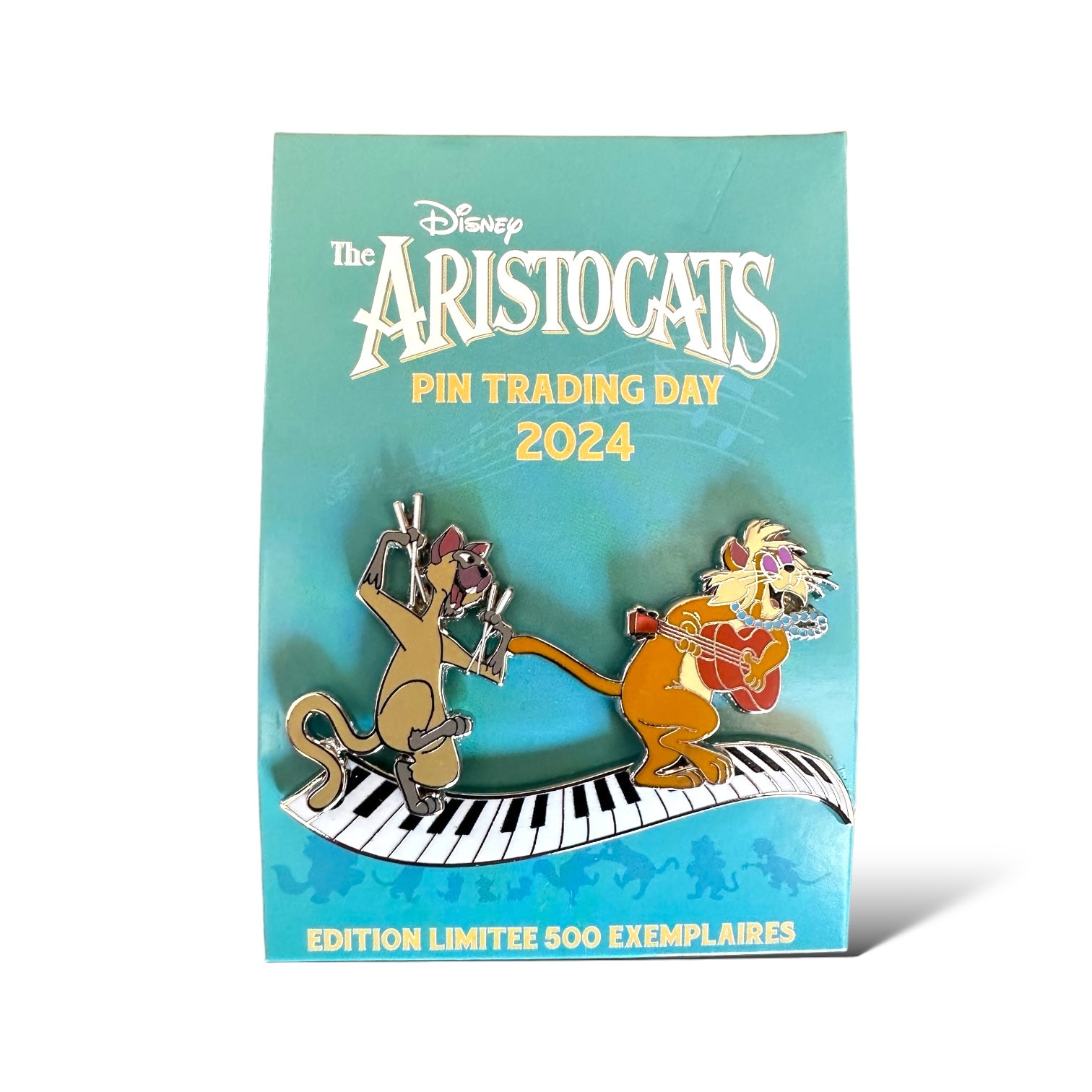 DLRP The Aristocats Pin Trading Day Shun Gon And Hit Cat Pin dlrp-the-aristocats-pin-trading-day-shun-gon-and-hit-cat-pin