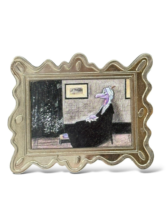 WDI Figment Portrait Whistler's Mother Pin