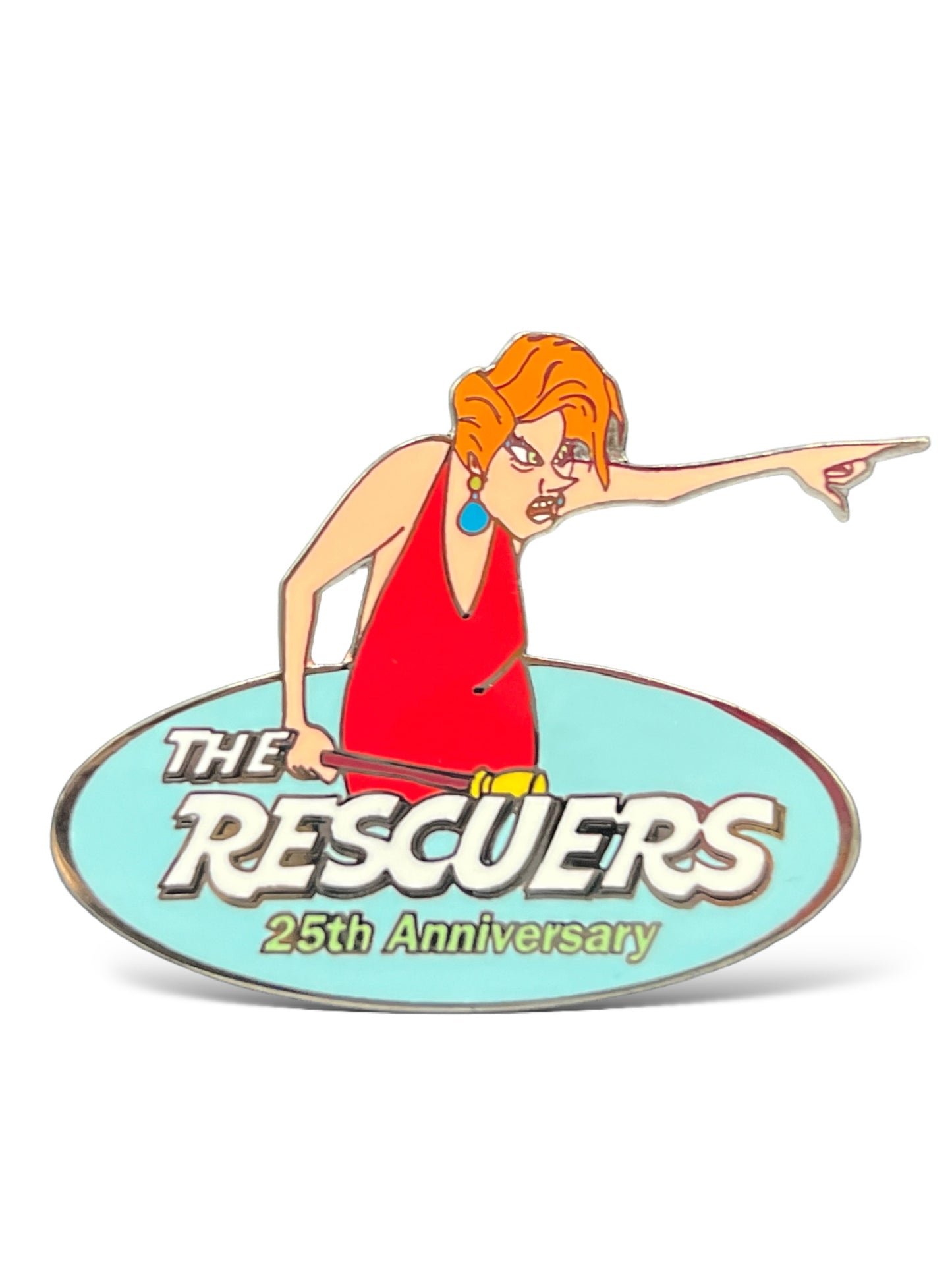 Disney Auctions 25th Anniversary The Rescuers Madame Medusa Pin