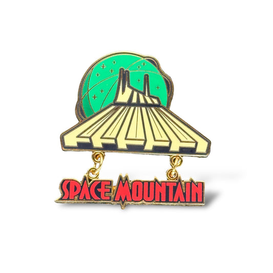 DLR Mickey's Pin Festival of Dreams Space Mountain Pin
