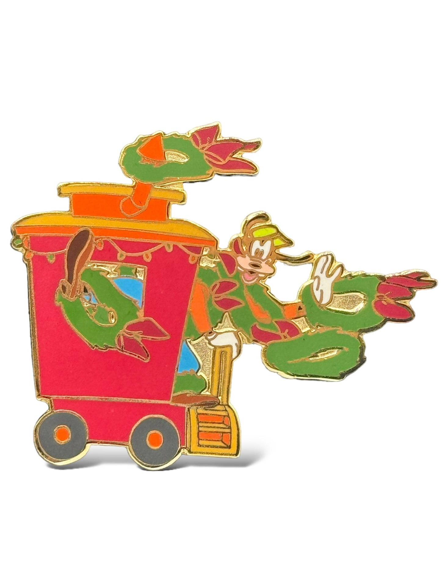Disney Auctions Fab 5 Christmas Train Goofy Pin