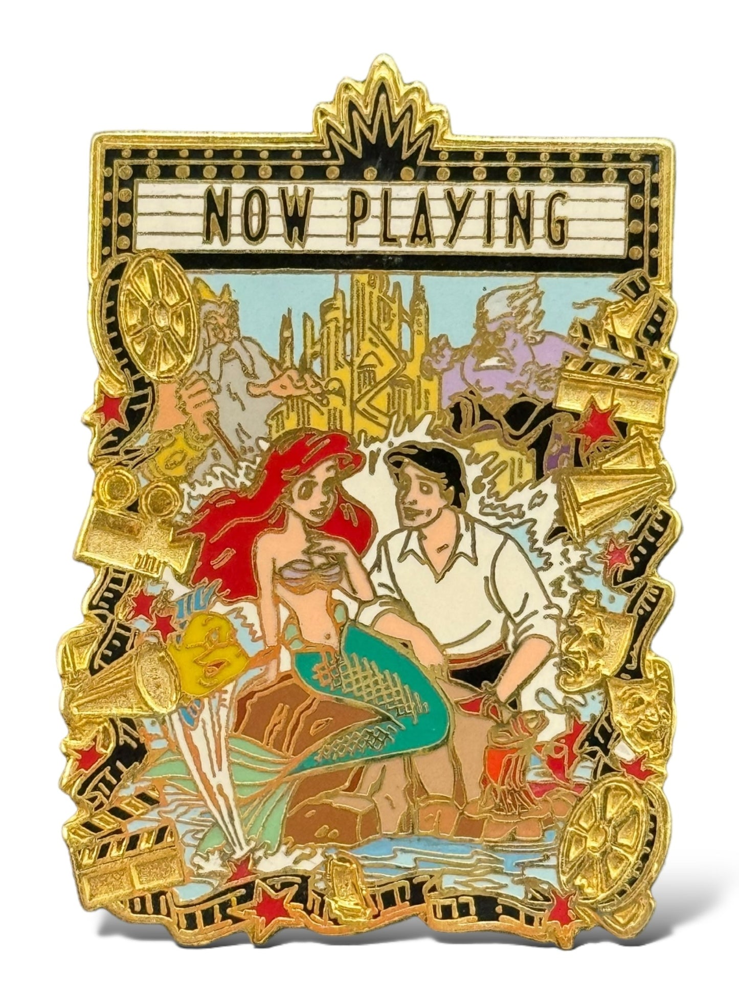 JDS Walt Disney 100th Year Now Playing The Little Mermaid Pin