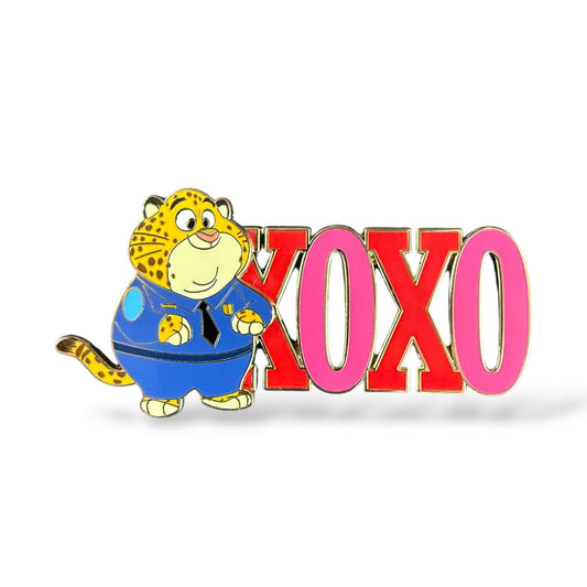DSSH XOXO Valentine's Day Clawhauser Pin