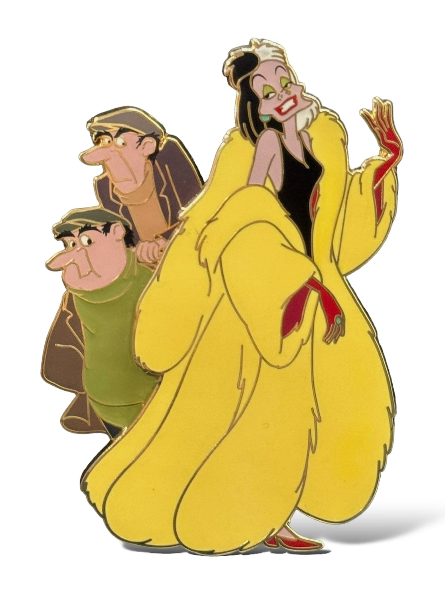 WDI Villains and Sidekicks Cruella with Boris and Jasper Pin