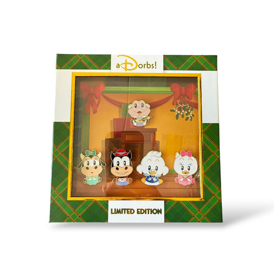 WDI aDorbs! Mickey's Christmas Carol Box Pin Set