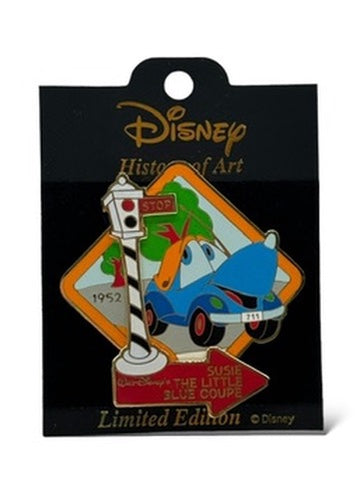 JDS History of Art Susie The Little Blue Coupe Pin