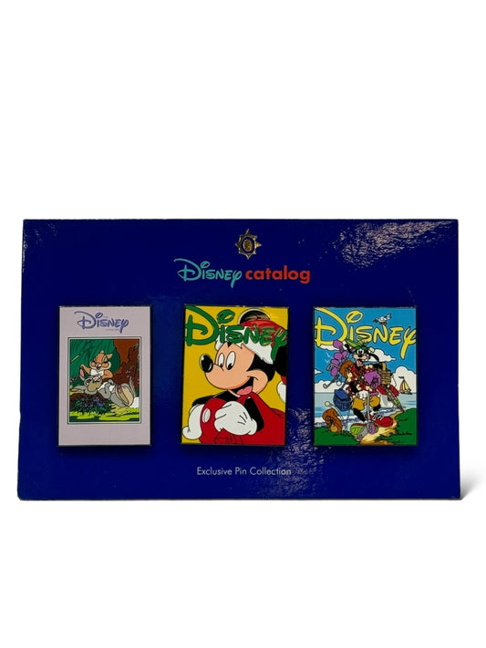Disney Catalog Cover Art Pin Set