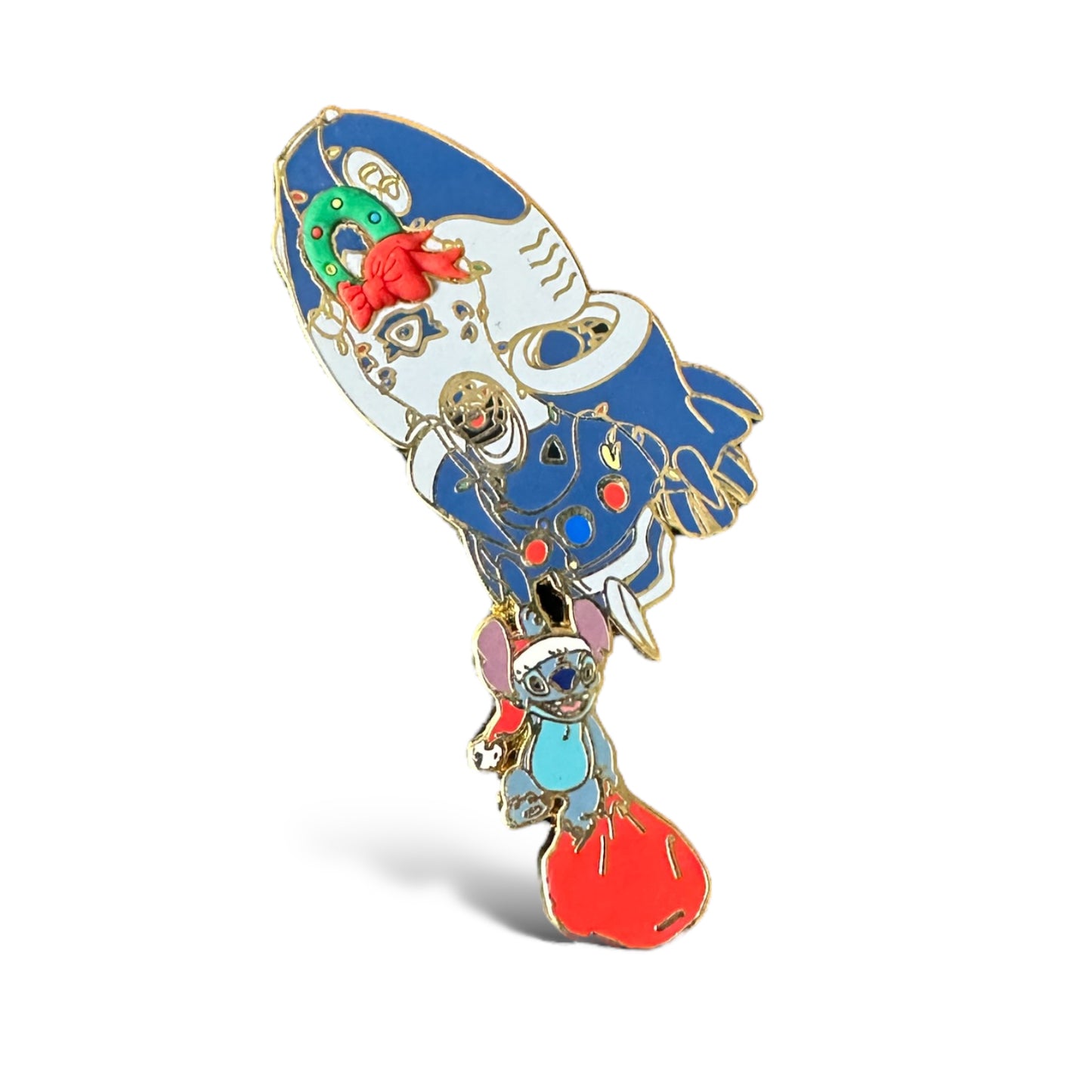 Disney Auctions Home For The Holidays Stitch Pin