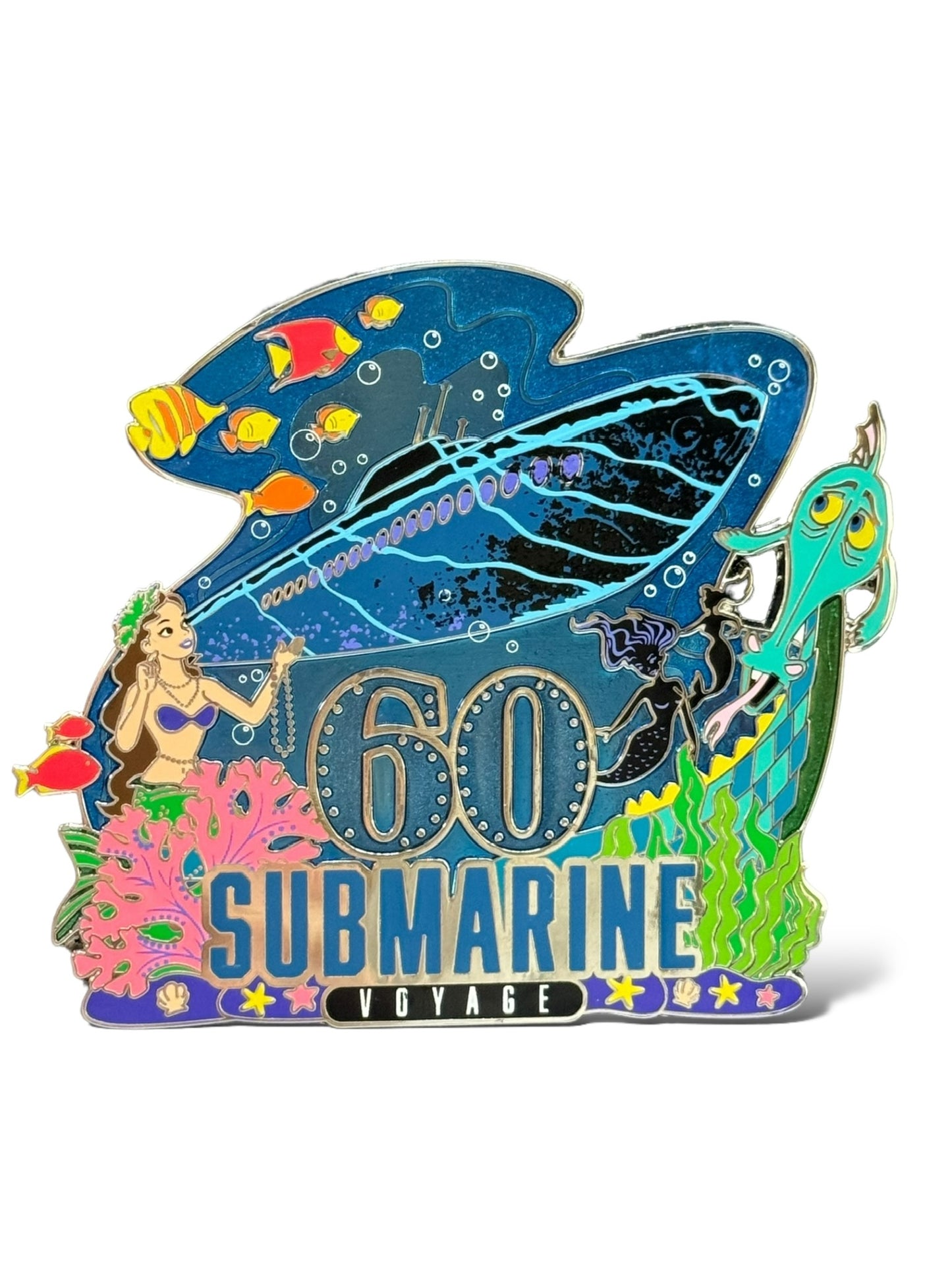 WDI 60th Anniversary Submarine Voyage Pin