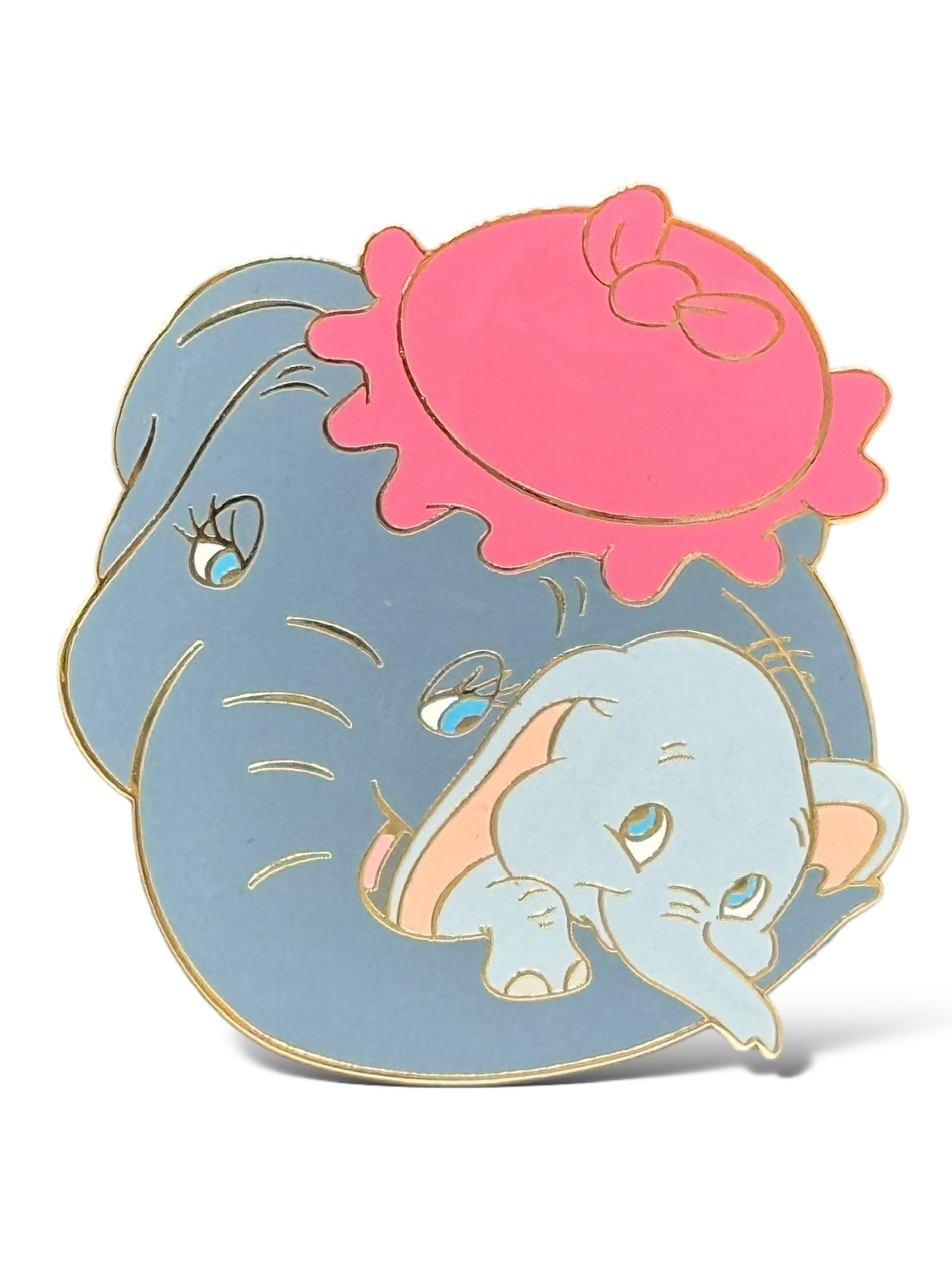 Disney Auctions Mrs. Jumbo and Dumbo Hugging Pin