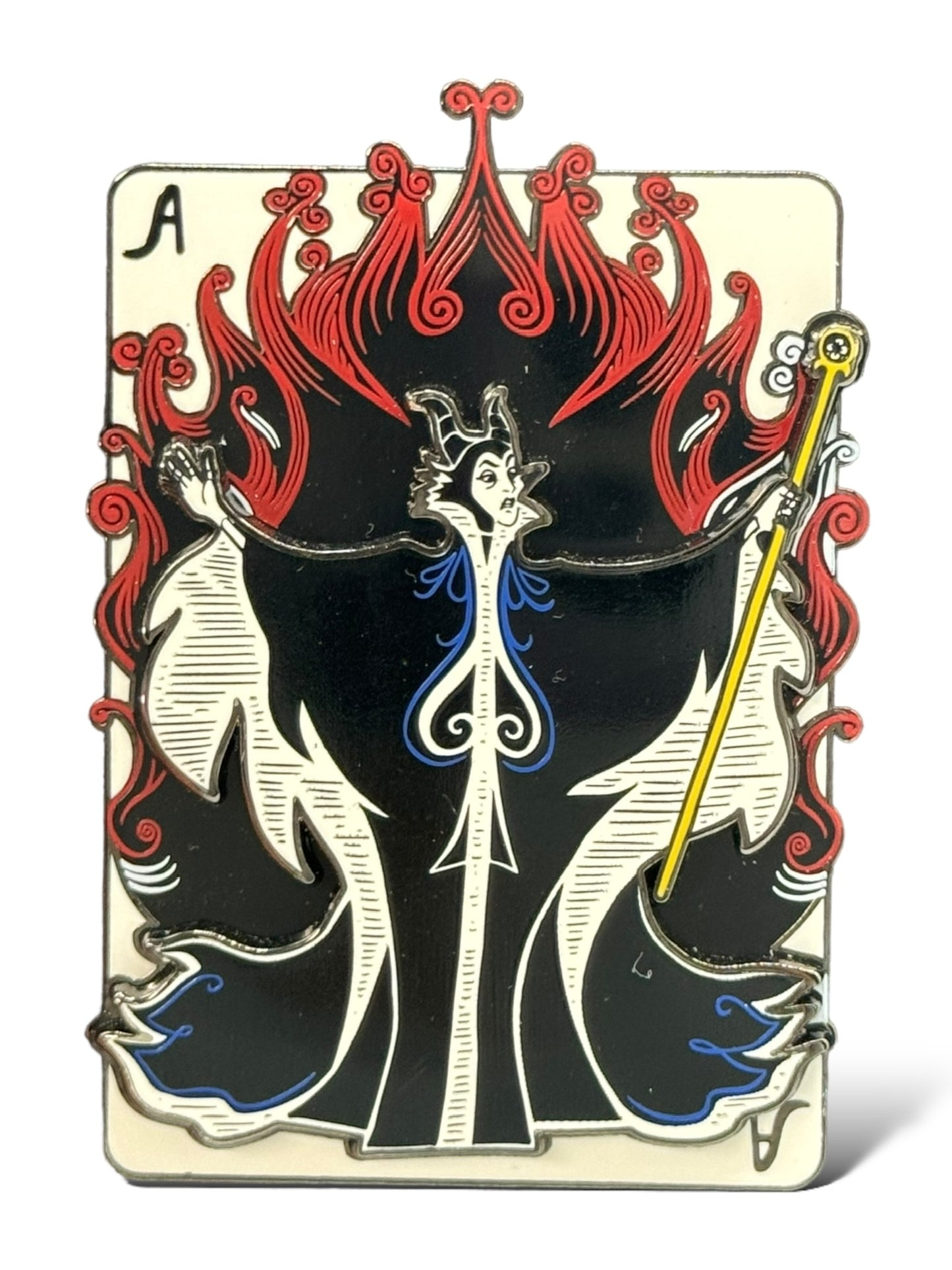 DSSH Villains Playing Cards Maleficent Pin