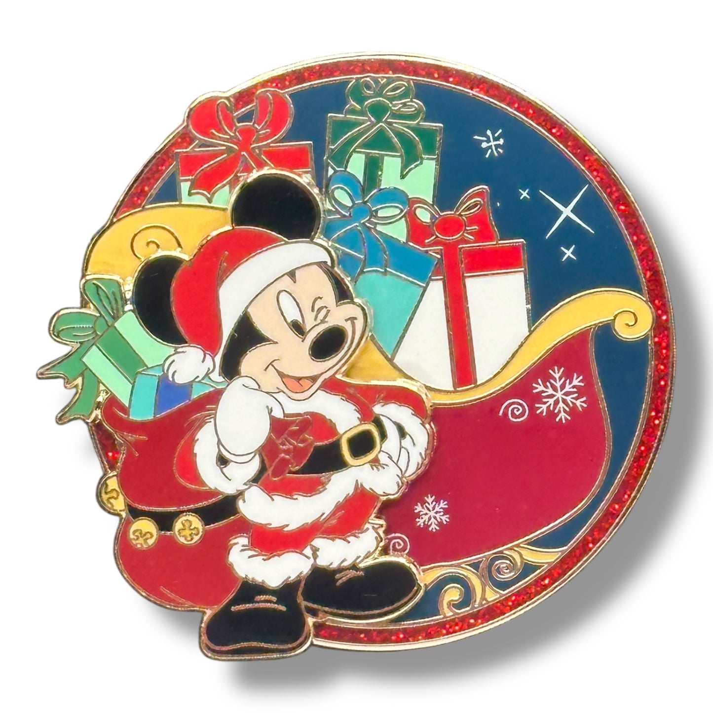 DSSH Christmas Holiday Mickey Pin