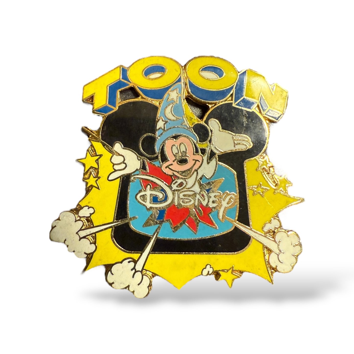 Disney Parks Toon Disney Channel Old Logo Mickey Pin