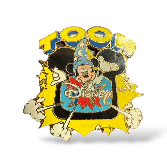 Disney Parks Toon Disney Channel Old Logo Mickey Pin