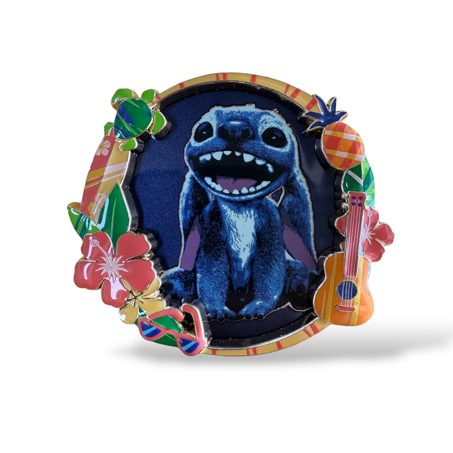 DSSH Lilo and Stitch Live Action Hawaii Stitch Jumbo Pin