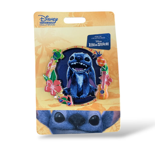 DSSH Lilo and Stitch Live Action Hawaii Stitch Jumbo Pin