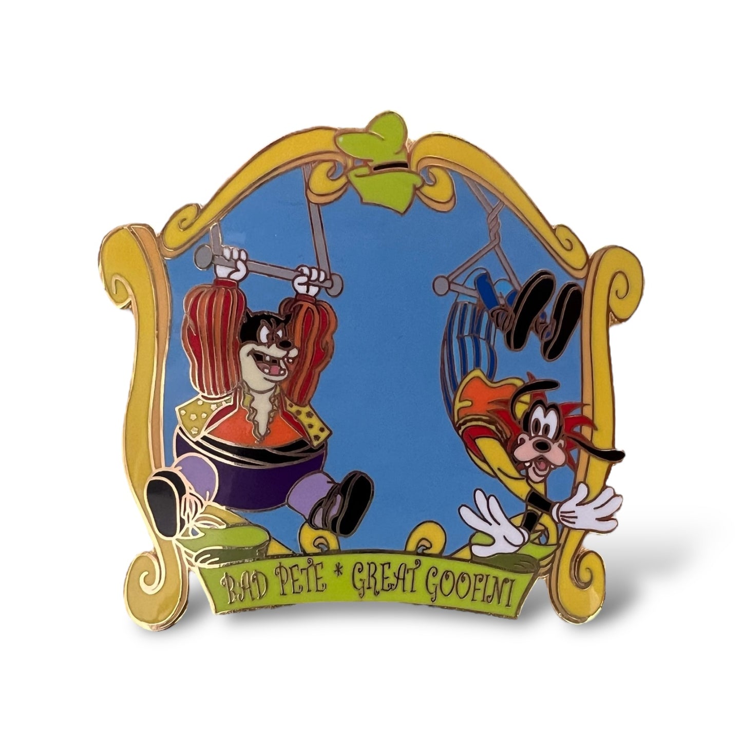 Disney Auctions Mickey's Big Top Goofy and Pete Pin