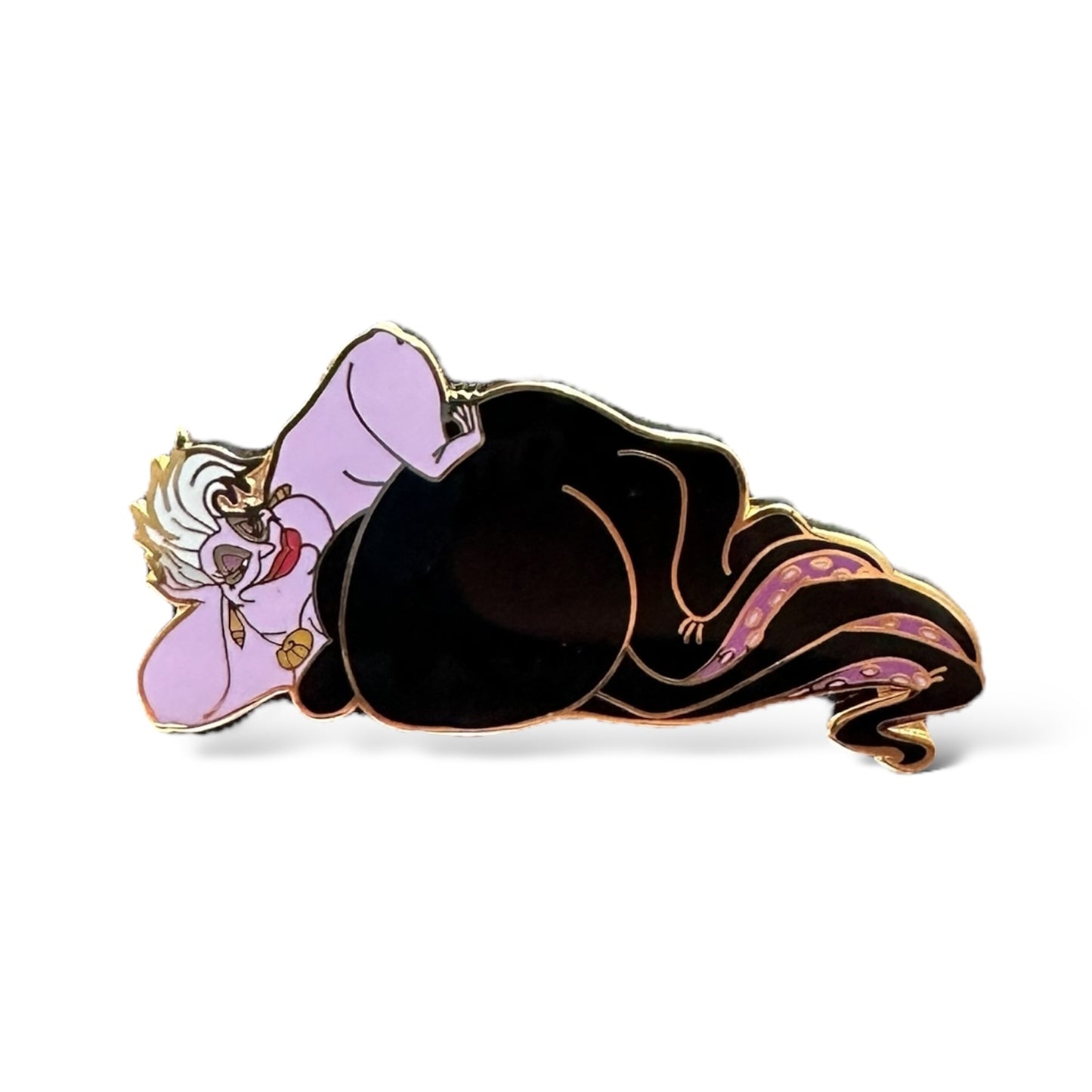 WDW Ursula Laying on Her Side Pin