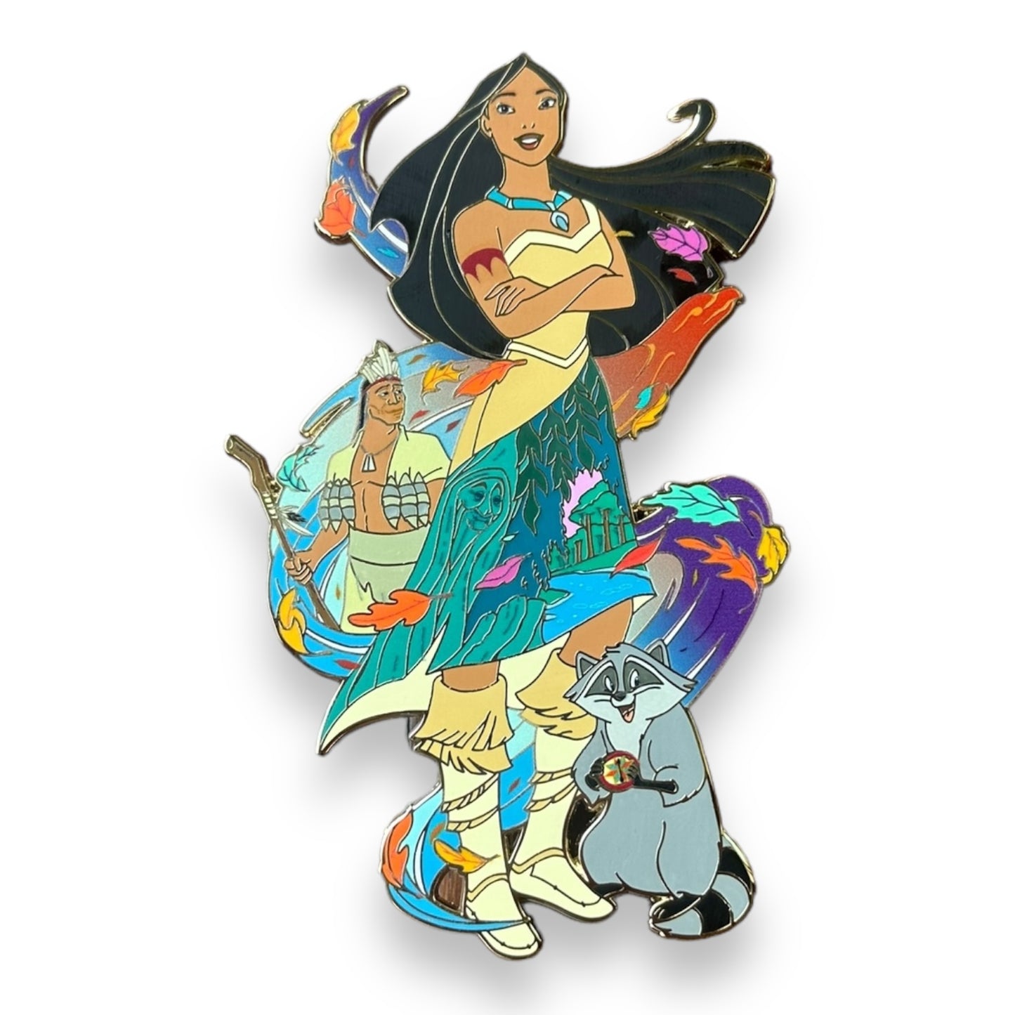 WDI Disney Princess Jumbo Pocahontas Pin