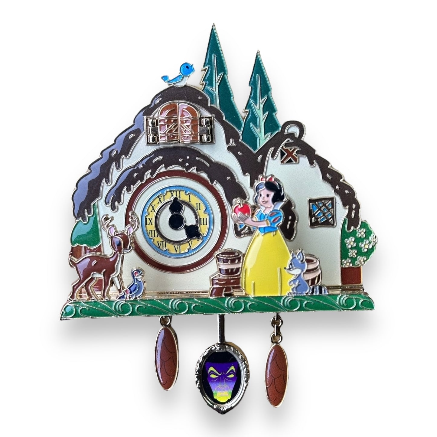WDI Snow White Cuckoo Clock Pin