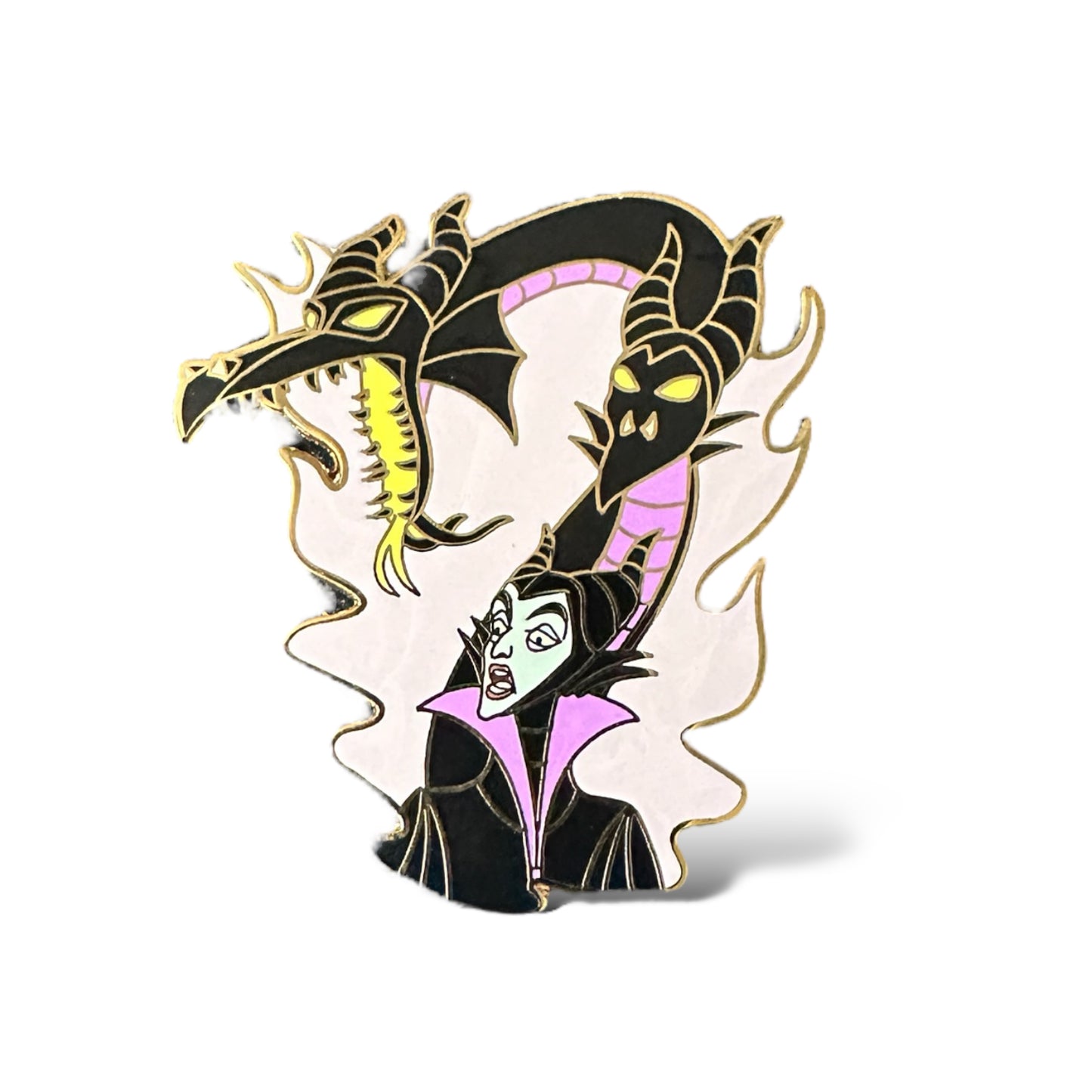Disney Auctions Maleficent Transforming into Dragon Pin