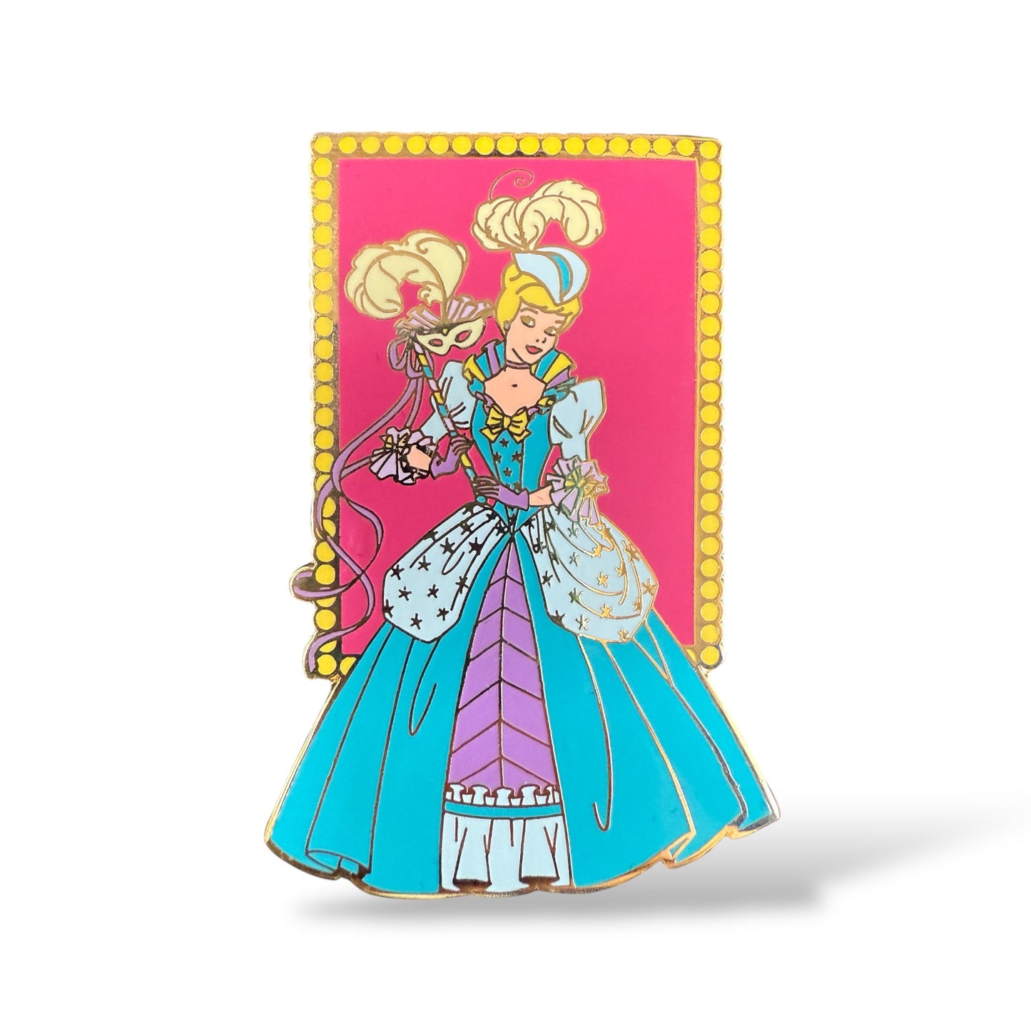 Disney Auctions Mardi Gras Cinderella Pin