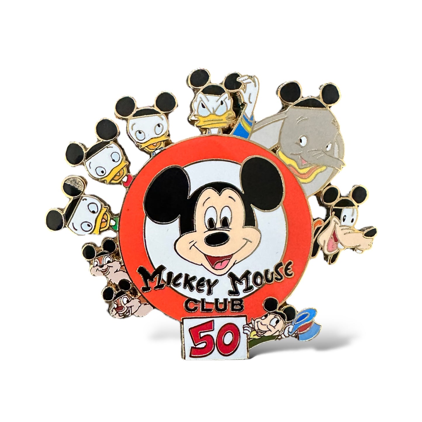 Disney Auctions 50th Anniversary Mickey Mouse Club Pin
