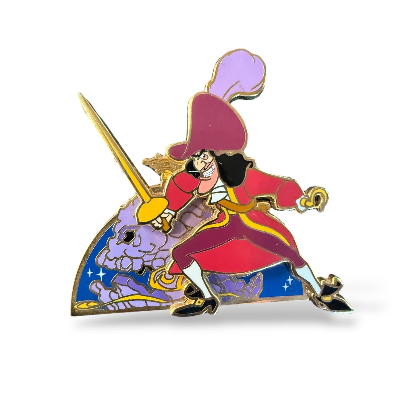 DLRP Disney Stars on Parade 25 Years of History Captain Hook Pin