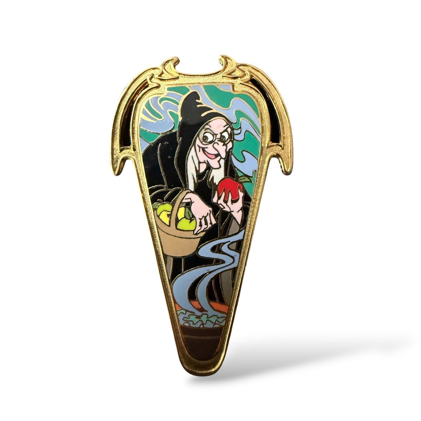 Disney Auctions Art Nouveau Old Hag Pin