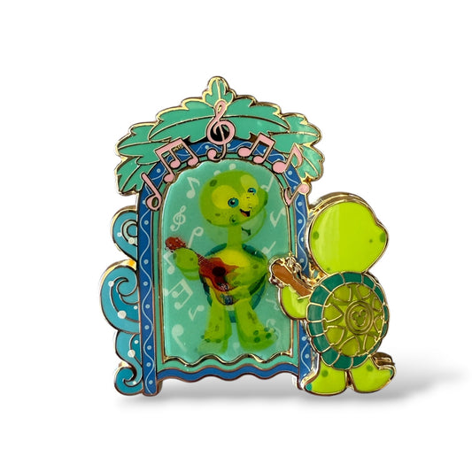 SDR Funhouse Mirrors Mystery Olu Mel Lenticular Pin