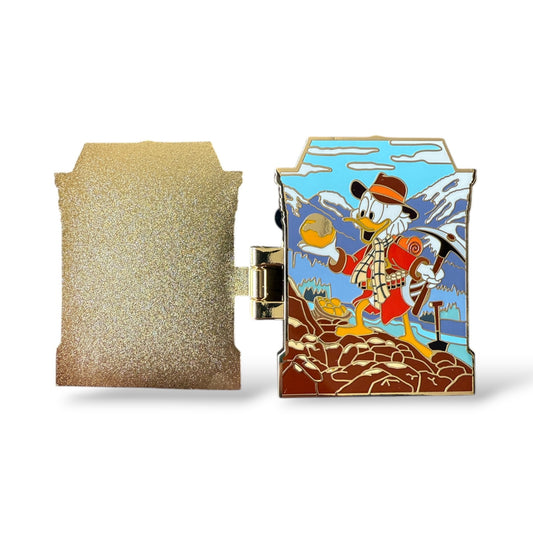 SDR Scrooge McDuck Mystery Mountain Hiking Pin