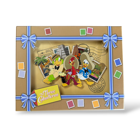 WDI The Three Caballeros 80th Anniversary Jumbo Pin