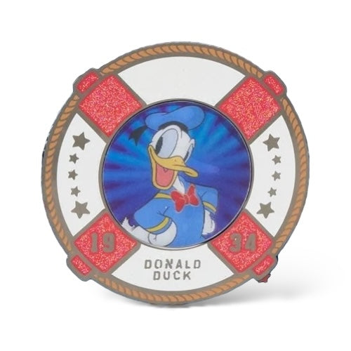 Loungefly Donald 90th Anniversary Lenticular Jumbo Pin