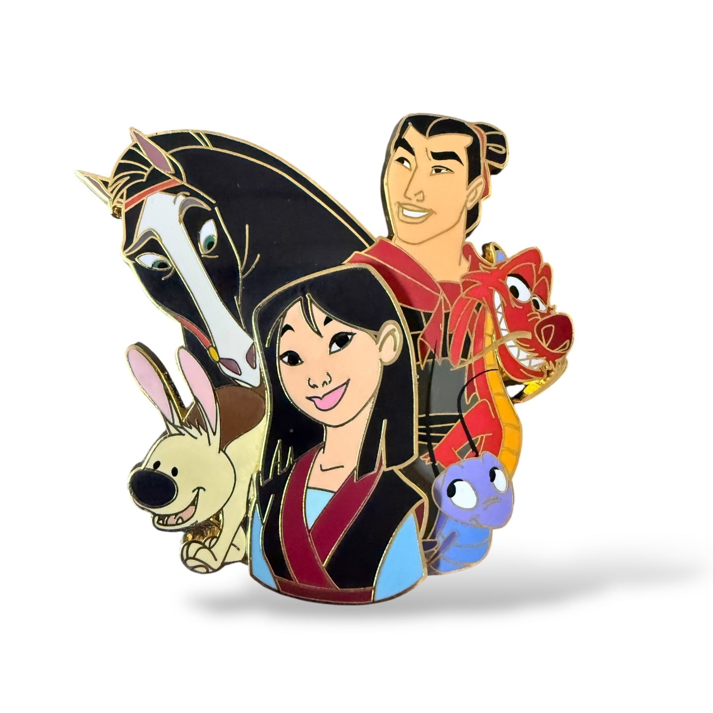 WDI Character Clusters Mulan Pin