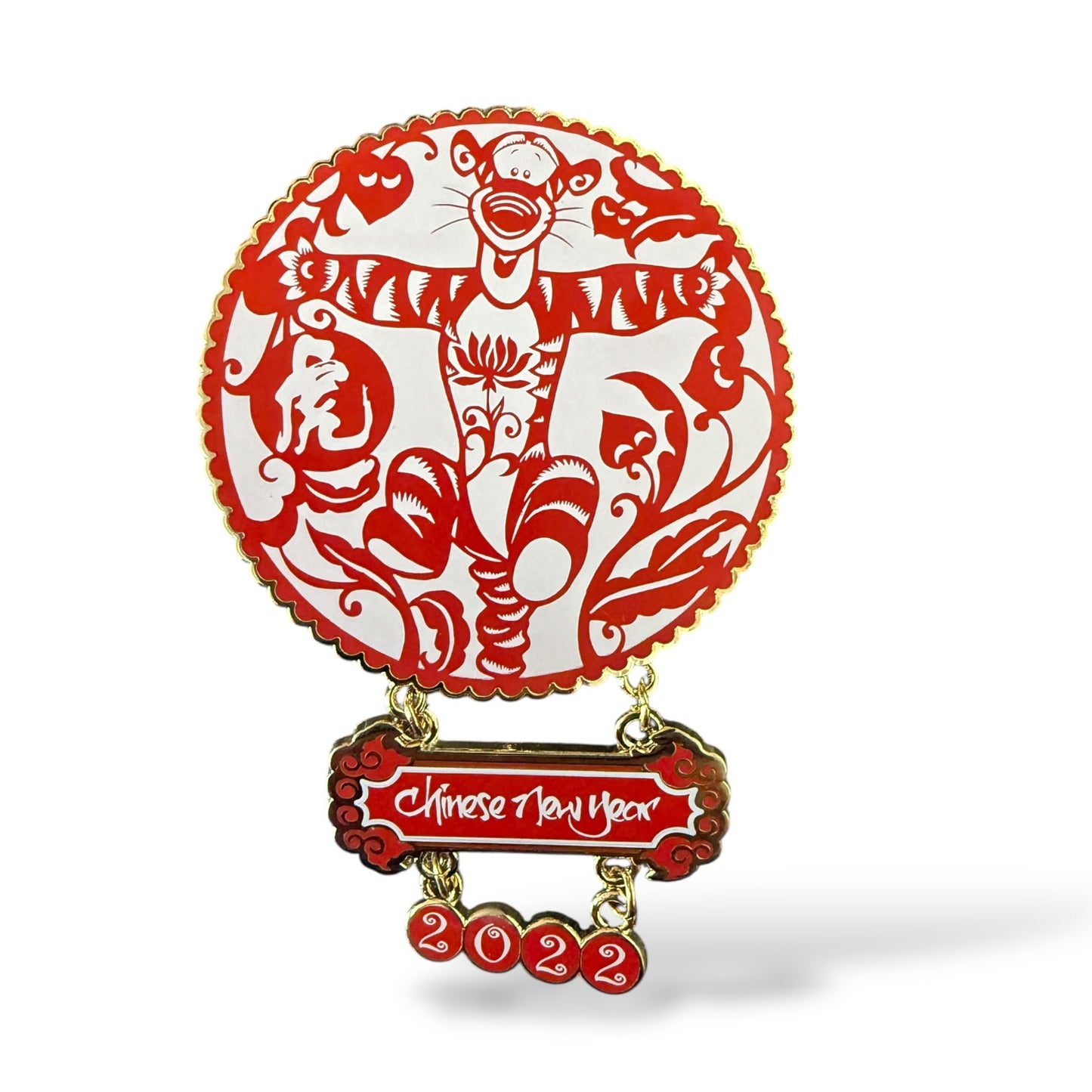 WDI Chinese New Year Tigger Pin